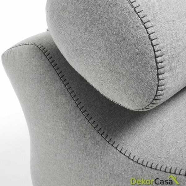 Club butaca tela gris1