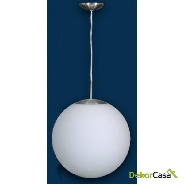 Lámpara de techo colgante bola blanca