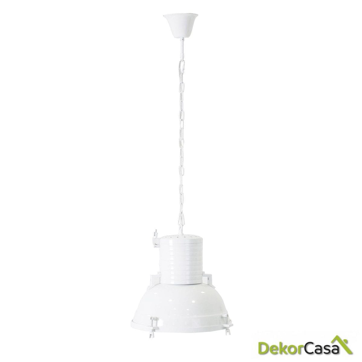 lámpara de techo foco blanca 40x40x150 cm