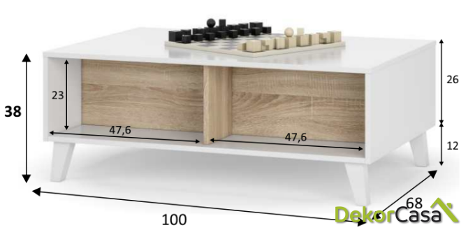 mesa elevable nordic