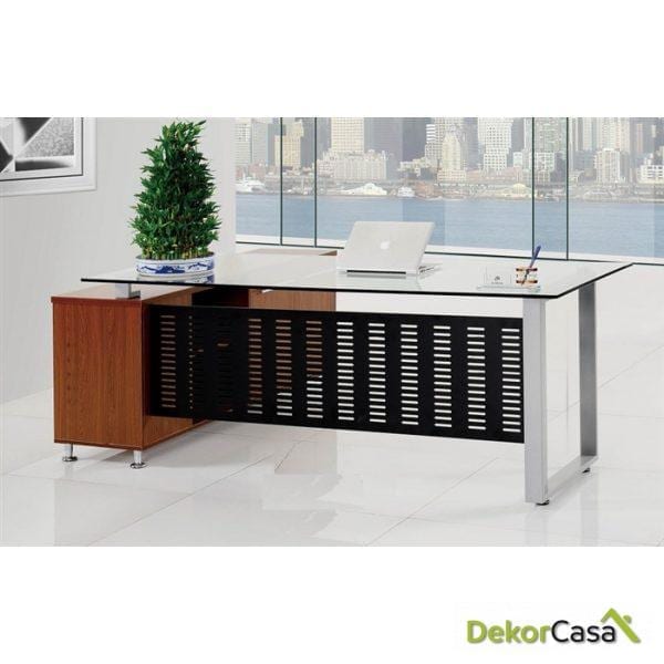 Mesa de oficina clasic dr mueble auxiliar 160x80 cms