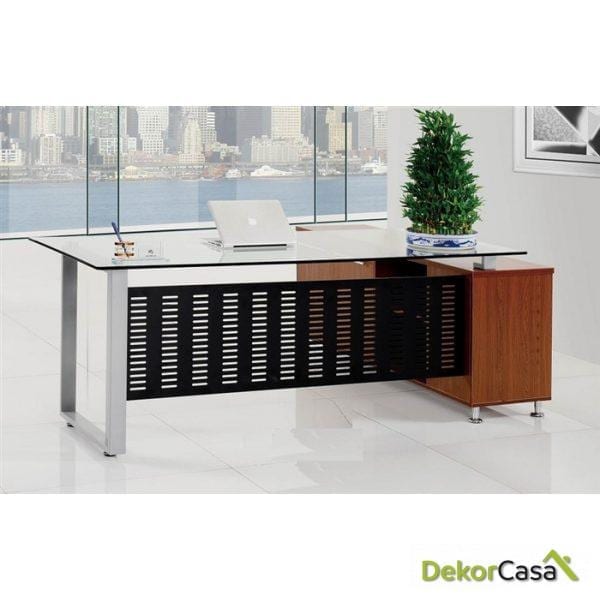 Mesa de oficina CLASIC IZ+ mueble auxiliar 160x80 cms