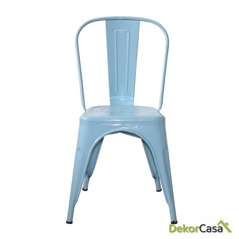 silla metalica volt azul 1