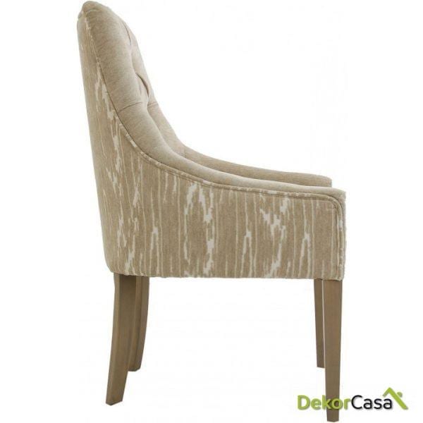 SILLON BEIGE BOTONES