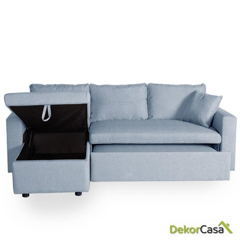 sofa cama chaise longue anna azul 1