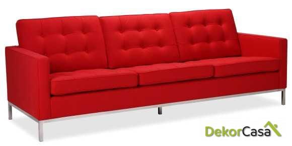 sofa floren b 3 plazas tejido cachemir rojo 1
