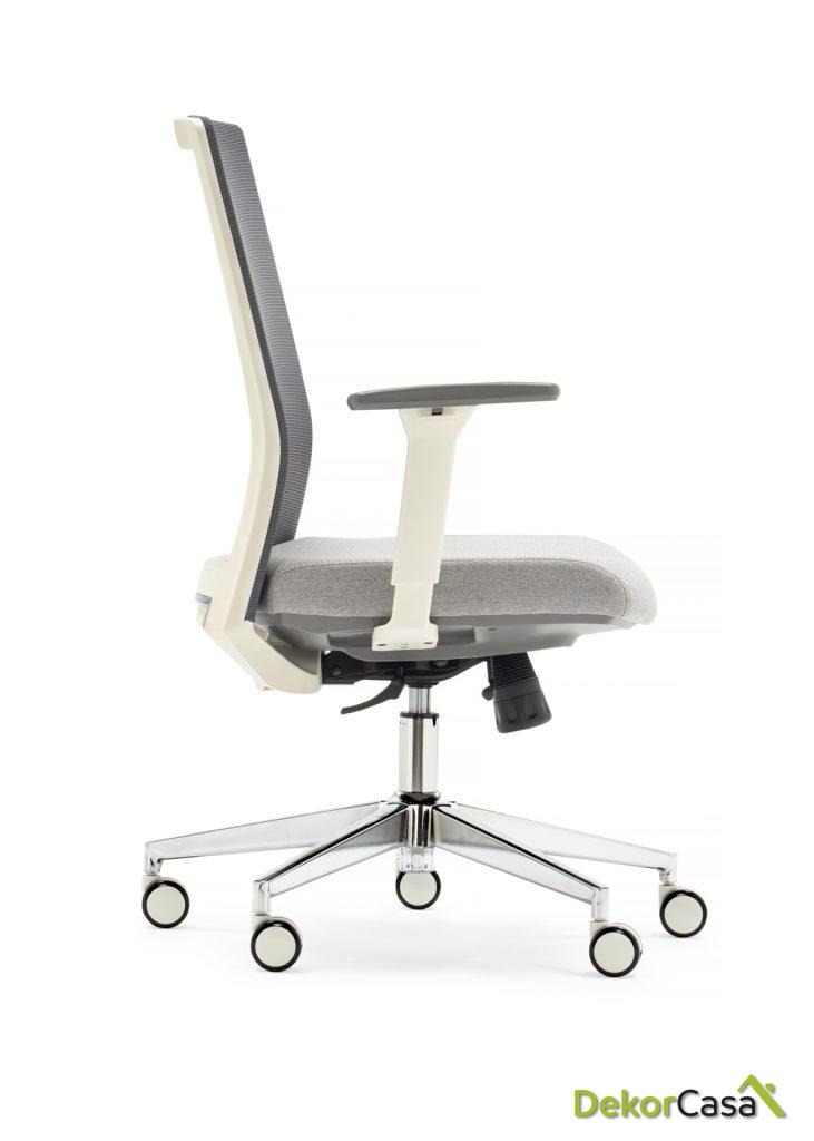 silla oficina gris niza1