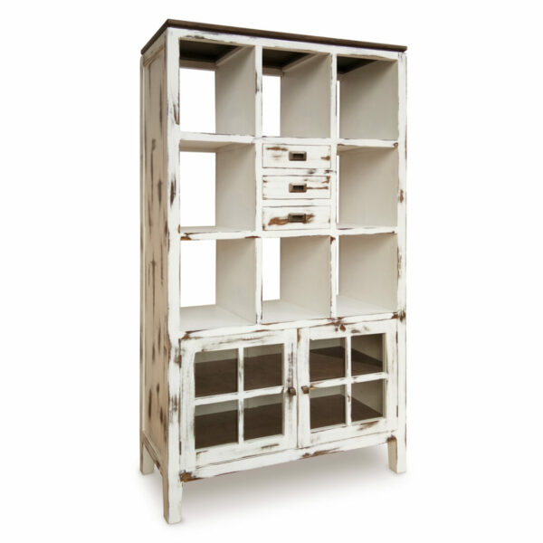 Librería Everest 3 Cajones 2 Puertas 8 Huecos