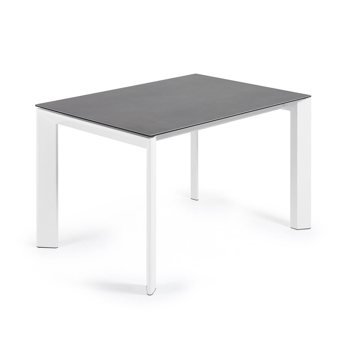 ATTA Mesa extensible 120 (180) cm porcelánico acabado Vulcan