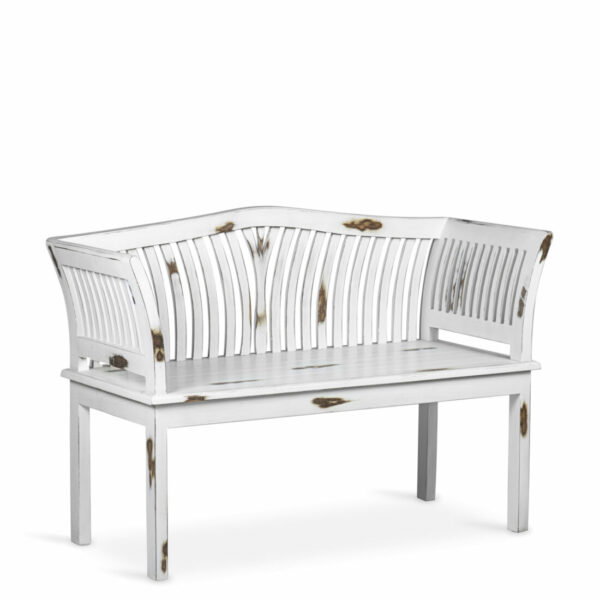 Banco Kartini Blanco 2 Plazas