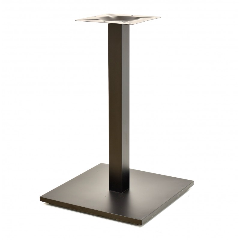 base de mesa beverly tubo cuadrado negra 454572 cms