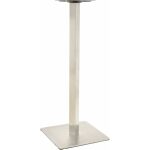 base de mesa copacabana alta acero inoxidable 4545110 cms pulido satinado