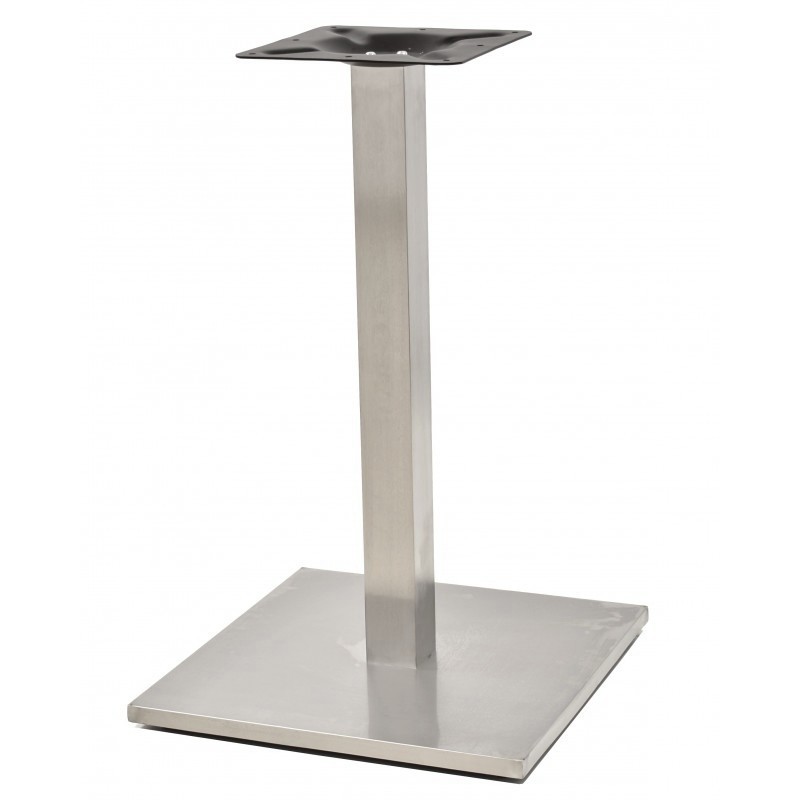 base de mesa ipanema acero inoxidable 454572 cms pulido satinado