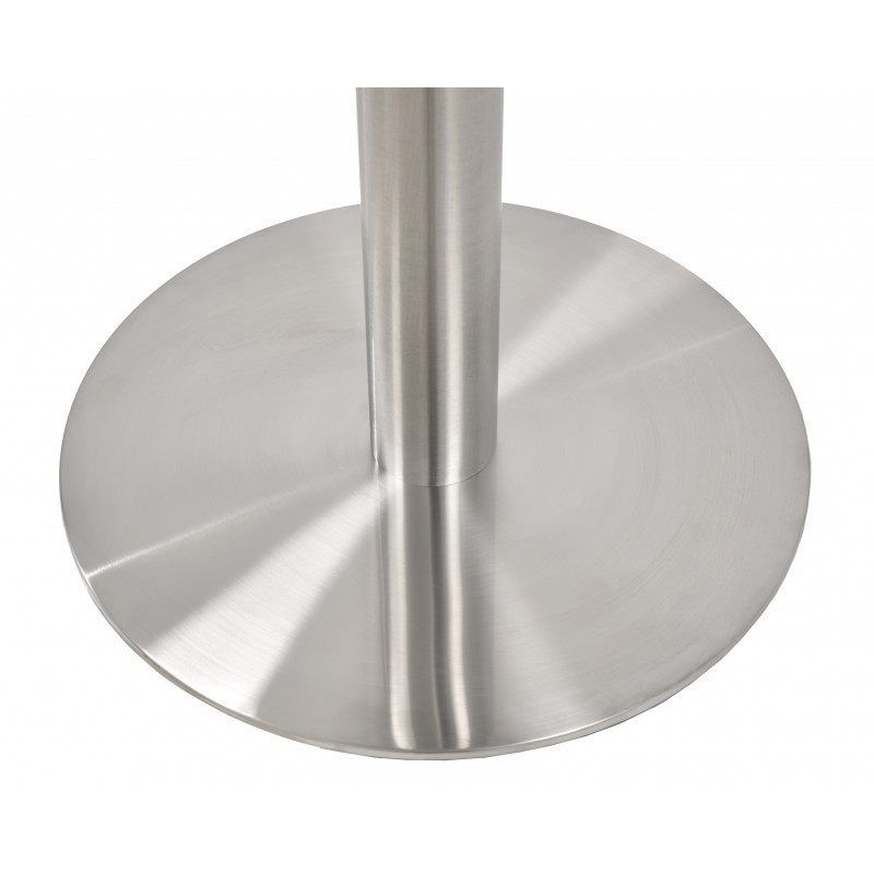 base de mesa malibu alta acero inoxidable 45110 cms pulido satinado 1