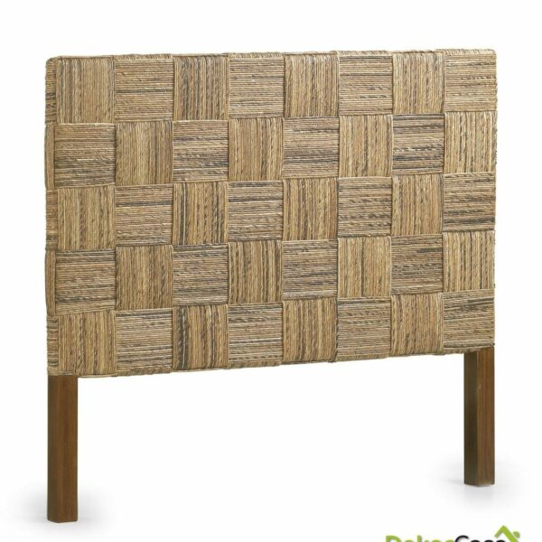 Cabecero Rattan Cuerda Cuadros