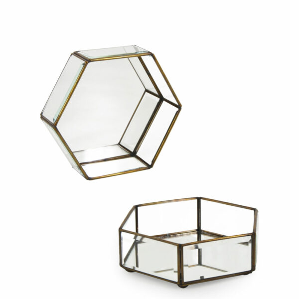 Caja Bisel Hexagonal Pequeña