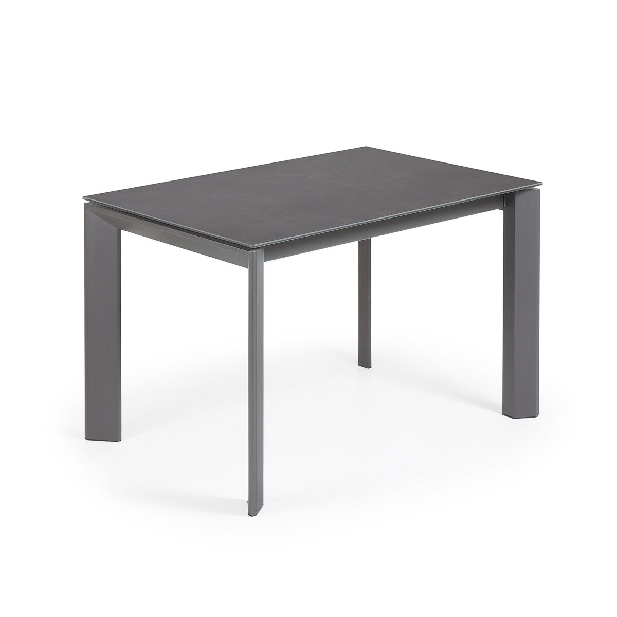 ATTA Mesa extensible 120 (180) cm porcelánico acabado Vulcan