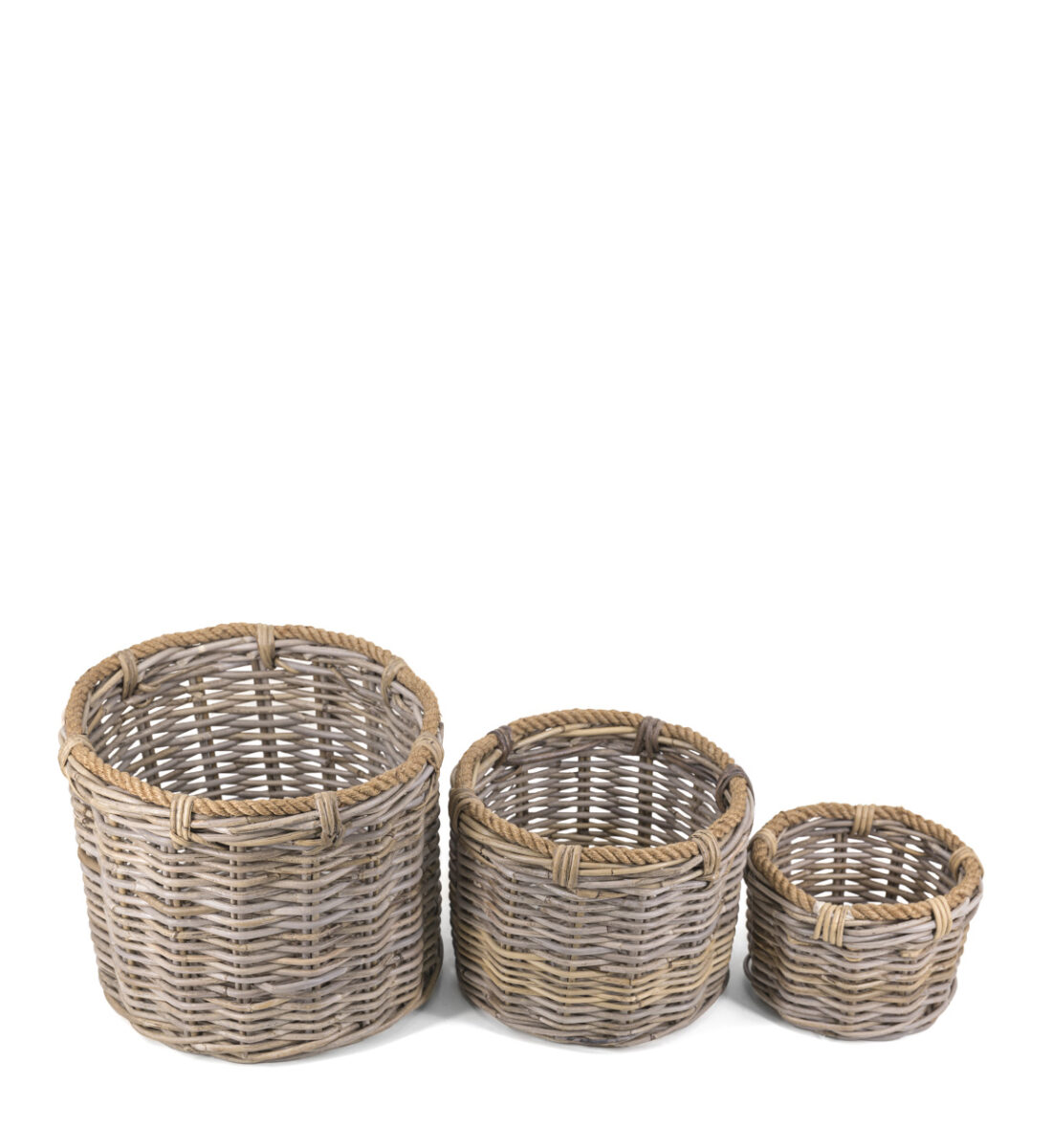 Cestas Rattan S/3