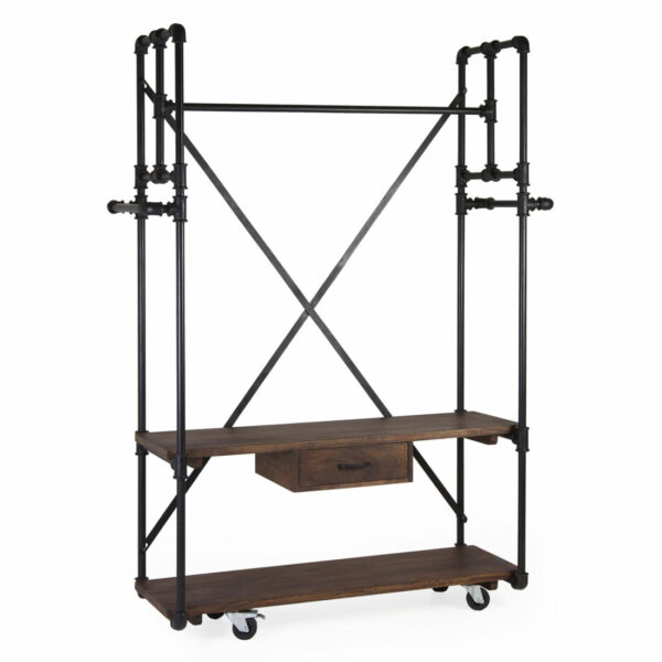 Colgador Pipa 1 Cajón 2 Estantes