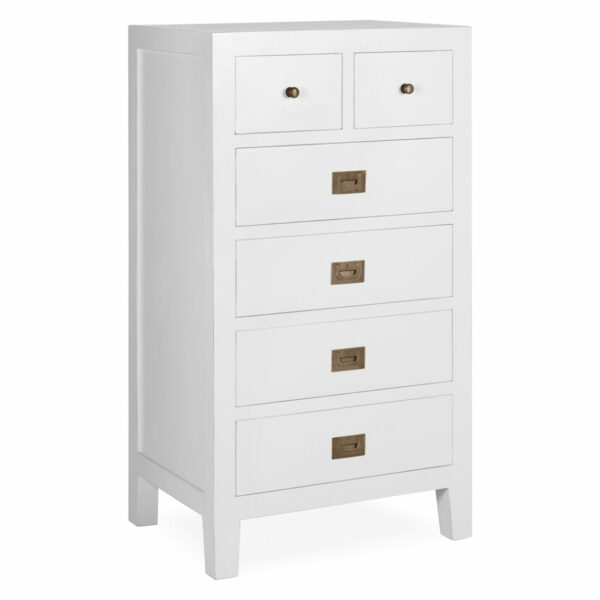 Cómoda Everest Estrecha 6 Cajones