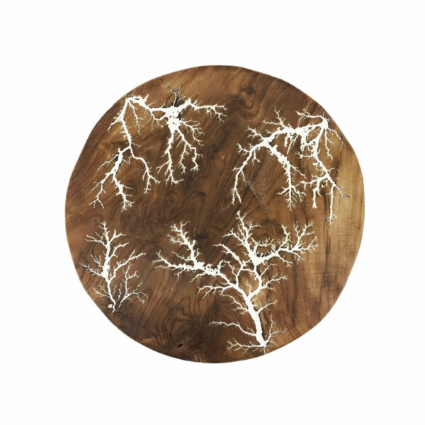 Cuadro Redondo Teka Motivo Blanco