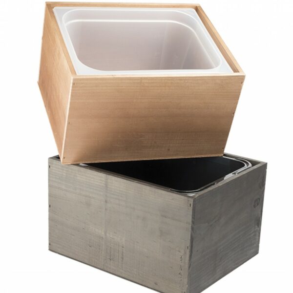 Cubitera de Madera 4 - 5 bot
                        CUMD01