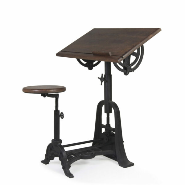 Escritorio Pipa Arquitecto + Taburete