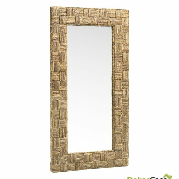 Espejo Rattan Cuerda Cuadros