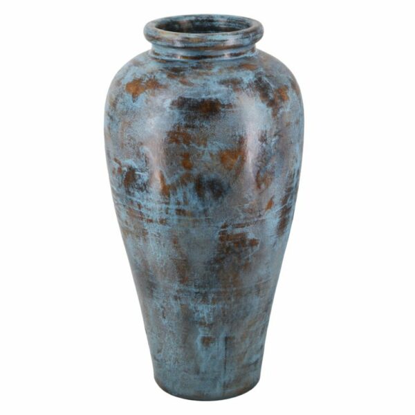 Jarrón Bibi Azul Envejecido Grande