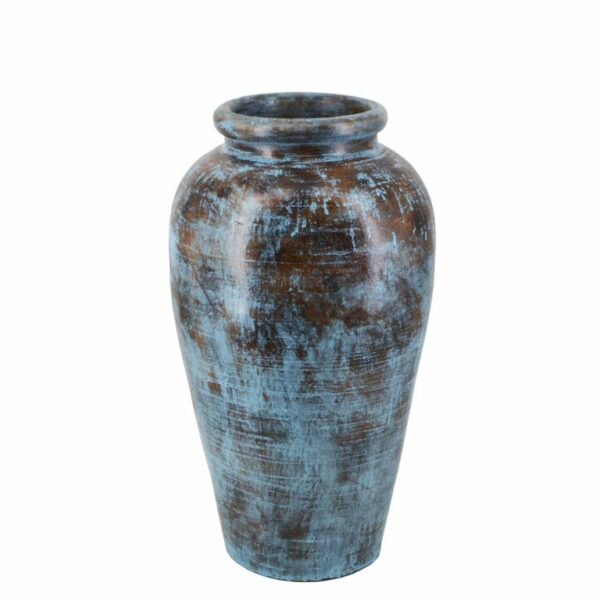 Jarrón Bibi Azul Envejecido Pequeño