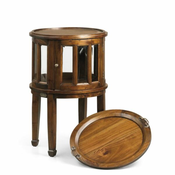 Licorera Flamingo Redonda Con Bandeja