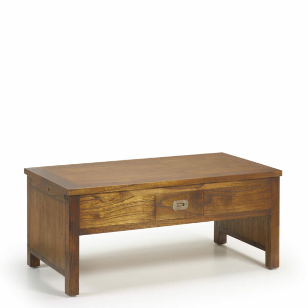 Mesa Centro Star 2 Cajones Top Elevable