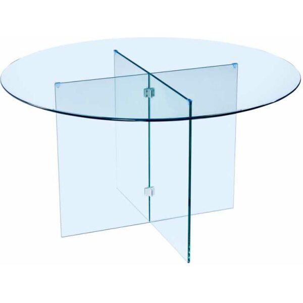 mesa marsa cristal 137 cms de diametro