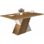 mesa ruth madera blanco roto roble 170x90 cms 1