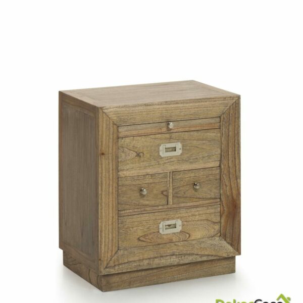 Mesita Merapi 2+2 Cajones Con Bandeja