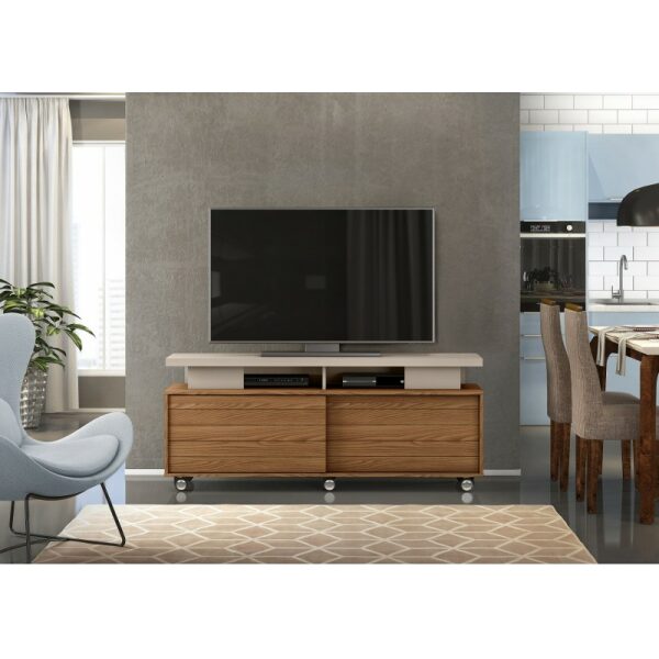 mueble agatha multiusos madera roble gris 150 cms
