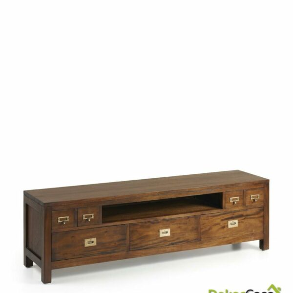Mueble Tv Flamingo 7 Cajones 1 Hueco