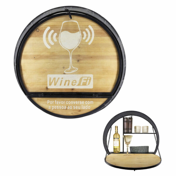 Mueble Vinos Beirut Con Mesa Abatible