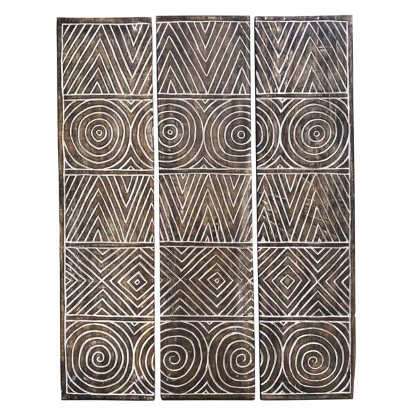 Panel Tallado Figuras Geométricas