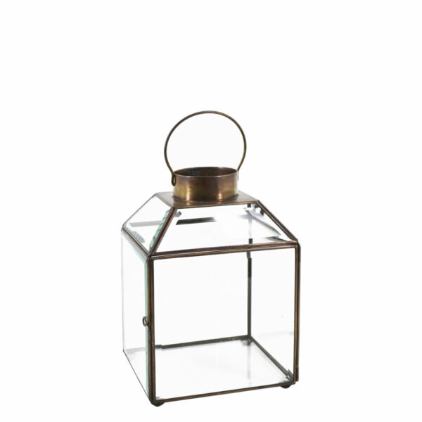 Portavelas Bisel Cuadrado Mediano