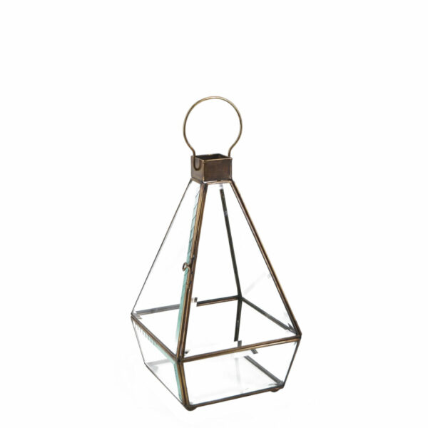 Portavelas Bisel Pirámide Grande