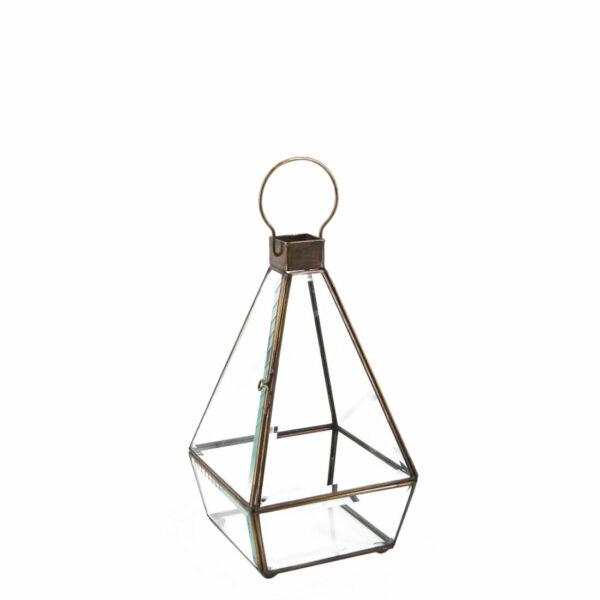 Portavelas Bisel Pirámide Pequeño