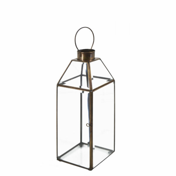 Portavelas Bisel Rectangular Grande