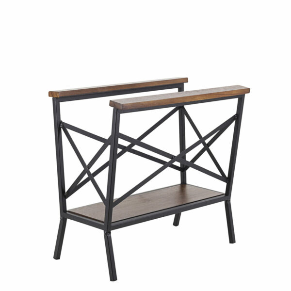 Revistero Madera Forja