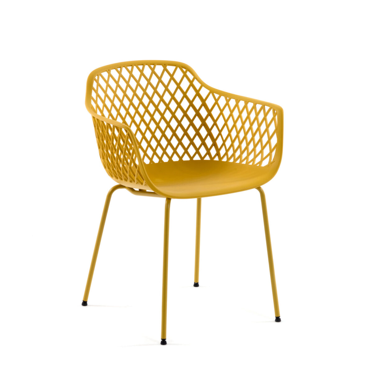 Silla de exterior Quinn amarillo