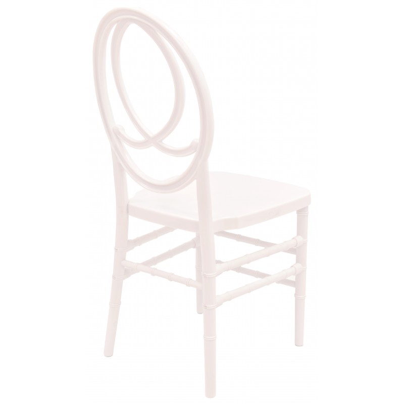 silla fenix policarbonato blanco cojin 2