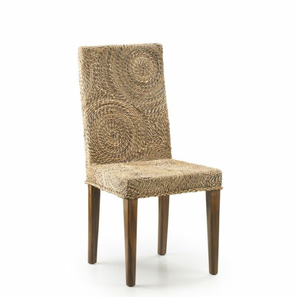 Silla Rattan Banana Círculos