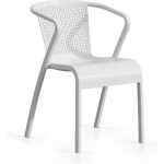 Sillon tui apilable polipropileno blanco