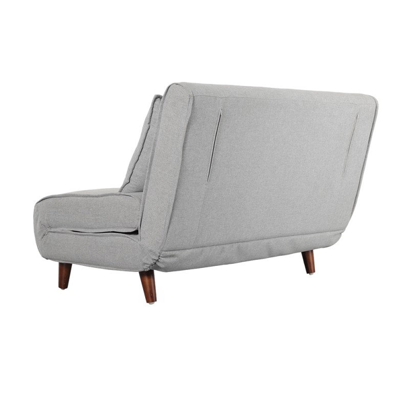 sofa cama vilna 2 plazas tejido liner gris claro 2