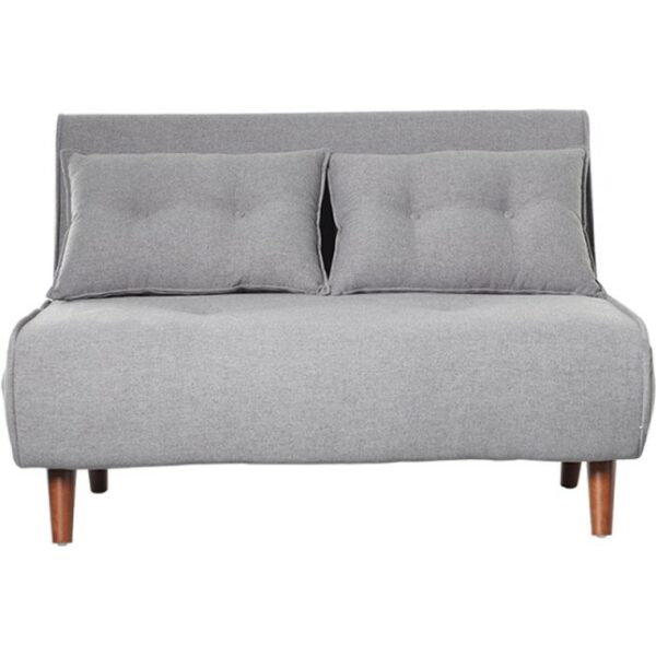 Sofa cama vilna 2 plazas tejido liner gris oscuro 1